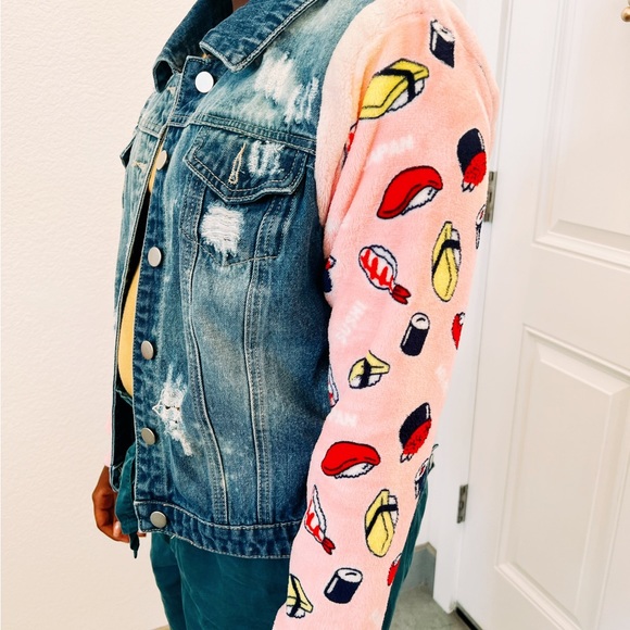 Custom Designed Kawaii Denim Jacket - Picture 5 of 5